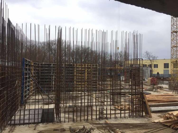 Крупнощитовая опалубка