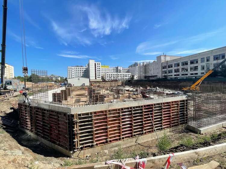 Крупнощитовая опалубка