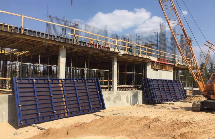 Крупнощитовая опалубка