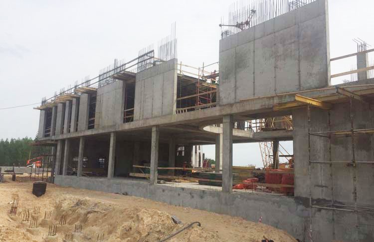 Крупнощитовая опалубка