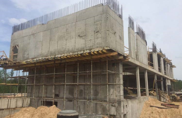 Крупнощитовая опалубка