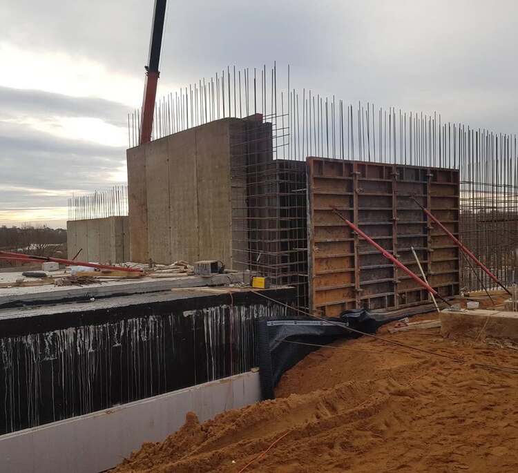 Крупнощитовая опалубка