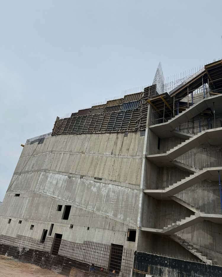 Крупнощитовая опалубка