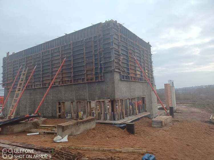 Крупнощитовая опалубка