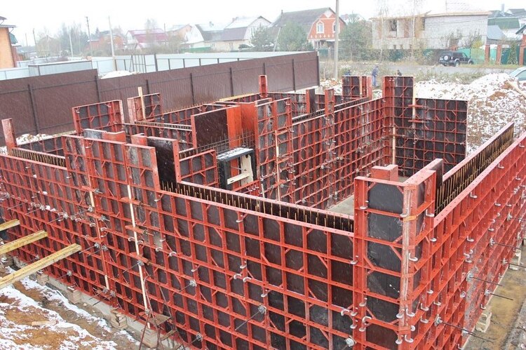 Мелкощитовая опалубка