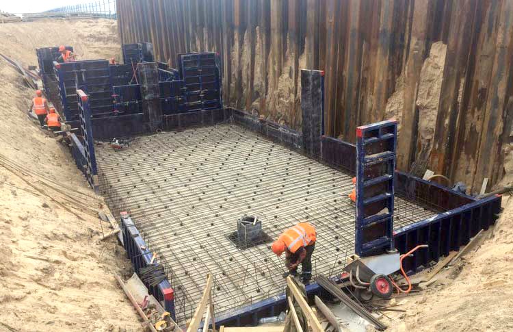 Мелкощитовая опалубка