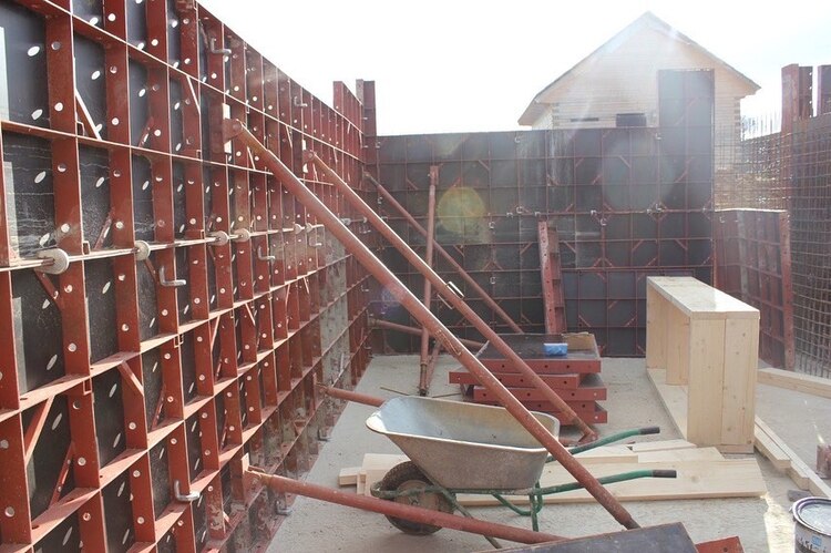 Мелкощитовая опалубка