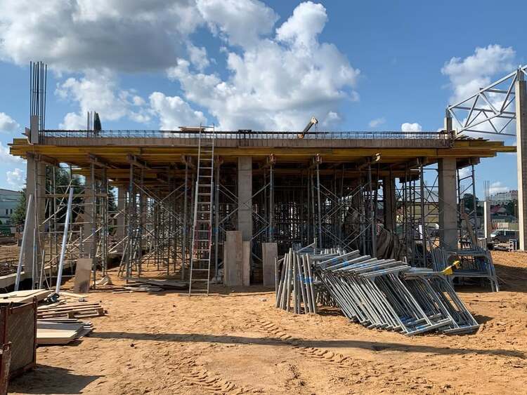 Опалубка рамная