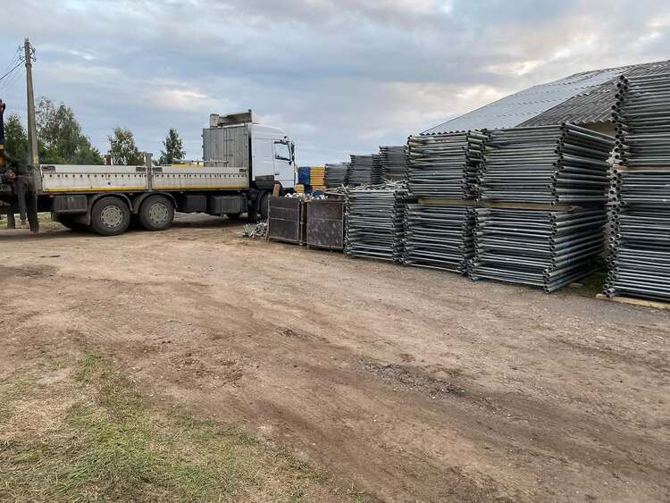 Опалубка рамная