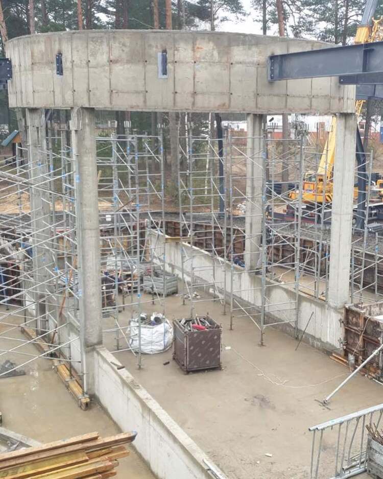 Опалубка рамная