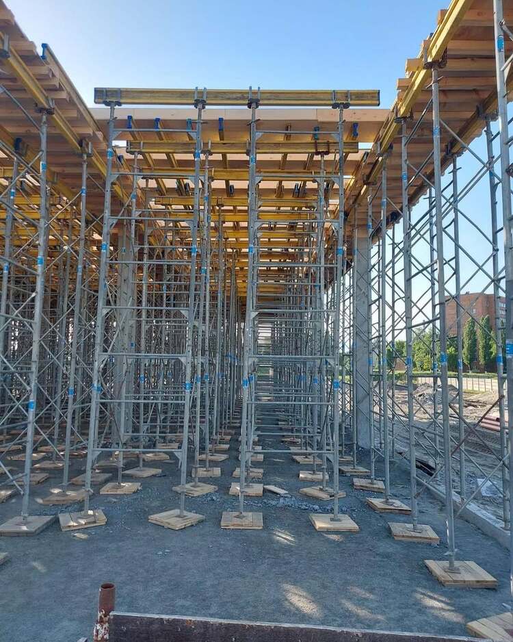 Опалубка рамная