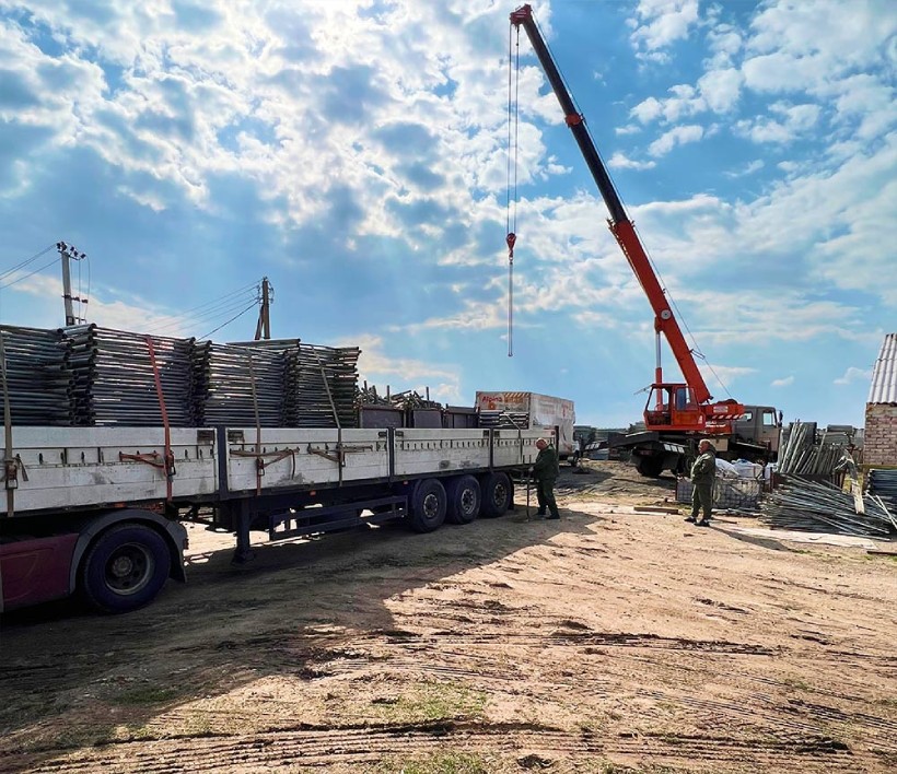 Фото со стройплощадки