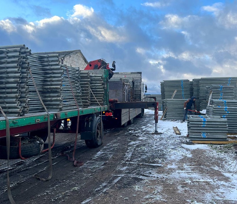 Фото со стройплощадки