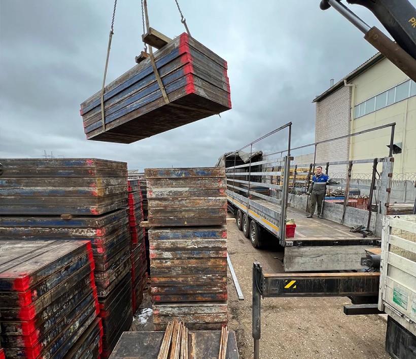 Фото со стройплощадки